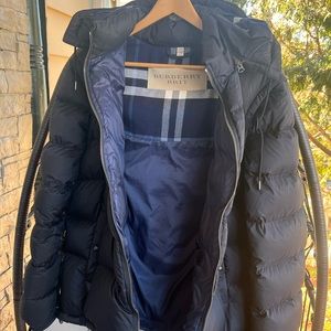 burberry down coat mens